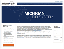 Tablet Screenshot of bid4michigan.com